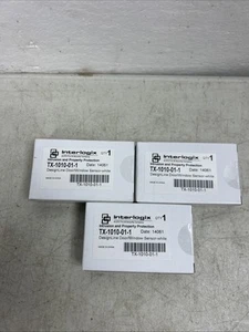 3x New TX-1010-01-3 GE Interlogix DesignLine Slim Door/Window Contact White - Picture 1 of 4