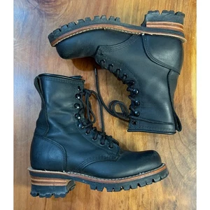 Frye Logger 8G Damen Stiefel Leder 6 Schnürer  - Bild 1 von 11