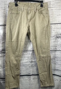 Levi’s 511 Slim Fit Pants Khaki Mens Size 32x30 White Tab - Picture 1 of 8