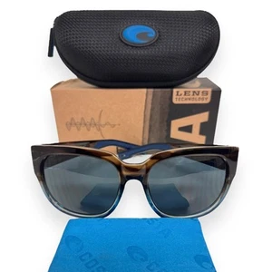 Costa Del Mar WaterWoman 2 Sunglasses Brown to Blue Polarized Plastic with Case - Picture 1 of 14