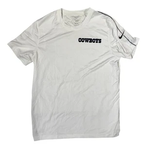 Nike Dri Fit NFL Dallas Cowboys weiß Performance T-Shirt Team Issue Größe L - Bild 1 von 7