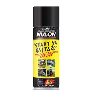 Nulon Start Ya Bastard Instant Engine Starter Aerosol Spray 350g SYB350 - Picture 1 of 1