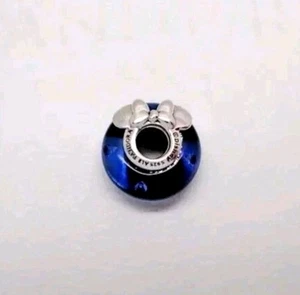 Authentic Pandora #792958C01 Disney Mickey & Minnie Mouse Blue Charm - Picture 1 of 4