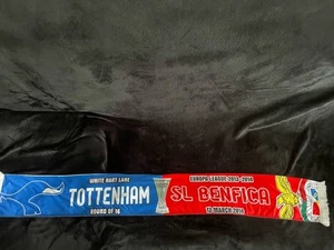 Benfica v TOTTENHAM HOTSPUR Europa League QF Scarf 13 & 20 March 2014 - Picture 1 of 2