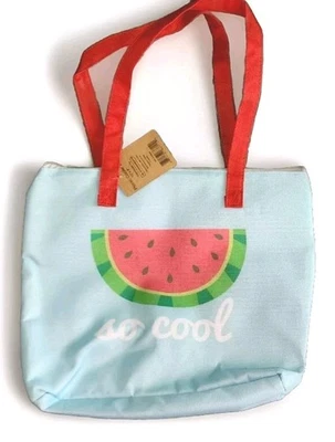 Cooler Bag Watermelon Insulated Lunchbox Soft Sided Picnic Cold New - Image 1 of 4