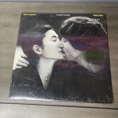 John Lennon & Yoko Ono ‎Double Fantasy Vinyl LP US 1980 Press - Sealed - Image 1 of 3