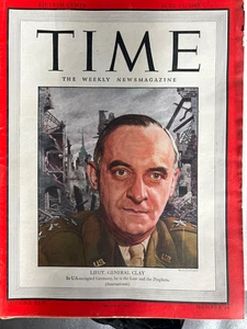 Time Magazine June 25, 1945 Lieutenant General Clay - Picture 1 of 2