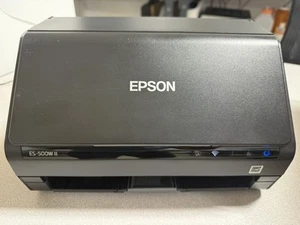 Epson Workforce ES-500W II Wireless Color Duplex Desktop Document Scanner - Picture 1 of 9