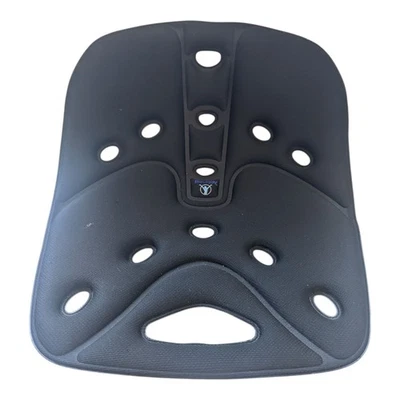 Cojín de asiento acolchado con soporte de postura Backjoy, negro Foto 1 de 4