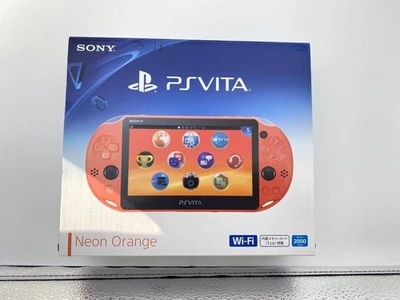 NEW PS VITA Sony PCH-2000ZA24 PlayStation Vita - Neon Orange Tested - Image 1 of 4