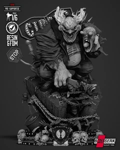 Violator Clown 3D Resin Statue – Unpainted Model Kit – Spawn Villain - Picture 1 of 10