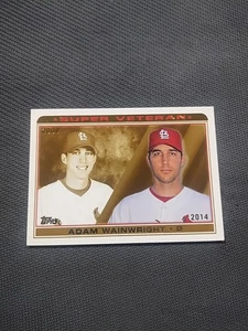 2014 Topps Super Veteran #SV-12 Adam Wainwright St. Louis Cardinals⚾⚾💥 - Picture 1 of 4