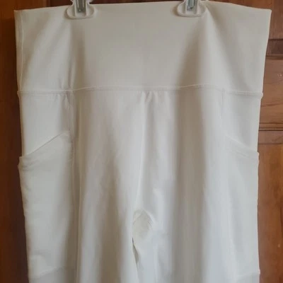 Aerie 7/8 Xtra Leggings White Size XL (New) - Image 1 of 4