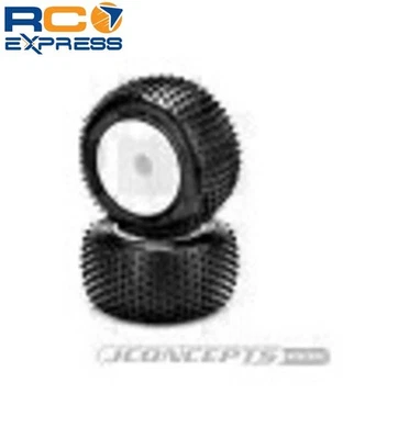 JConcepts Drop Step - pink compound 2.2 stadium truck tire JCO4116-101091