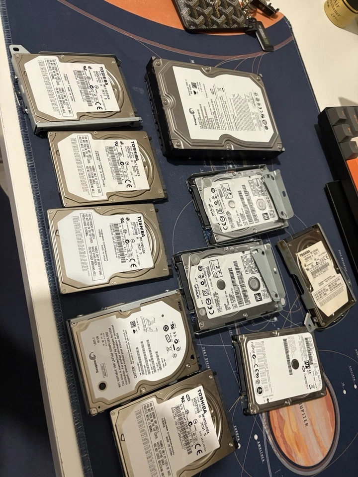 10x Stück HDD Festplatte" Konvolut   - Bild 1 von 4