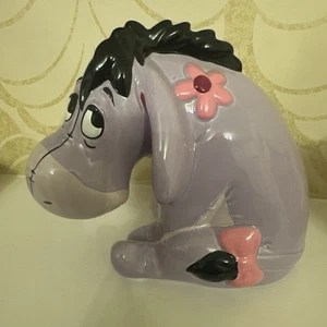 Disney Eeyore Ceramic Money Box Large Pristine Disney Store - Picture 1 of 5