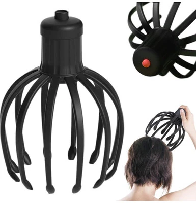 USB Electric Vibration Head Massager LED relaxing Vibration Scalp Massage Relax - Image 1 of 3