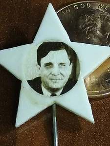 Wendell Willkie 1940 Star campaign pin button political Stick Lapel Tab Photo - Picture 1 of 4