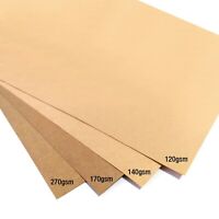 A1,A2,A3,A4,A5 280gsm  Brown Kraft Card Craft Paper-Recycled Eco Paper-Card