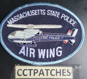 MASSACHUSETTS STATE POLICE AIR WING SHOULDER PATCH MA - Picture 1 of 2