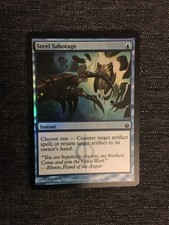 Steel Sabotage FOIL MTG Mirrodin Besieged NM