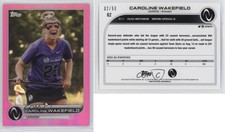 2023 Athletes Unlimited All Sports Mother's Day Hot Pink /50 Caroline Wakefield