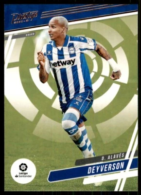 2020-21 Panini Chronicles Prestige Deyverson #7 Deportivo Alaves Soccer La Liga - Image 1 of 2
