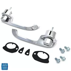 1955-1957 Bel Air Outside Door Handle Kit Front or Rear Pair - Picture 1 of 3