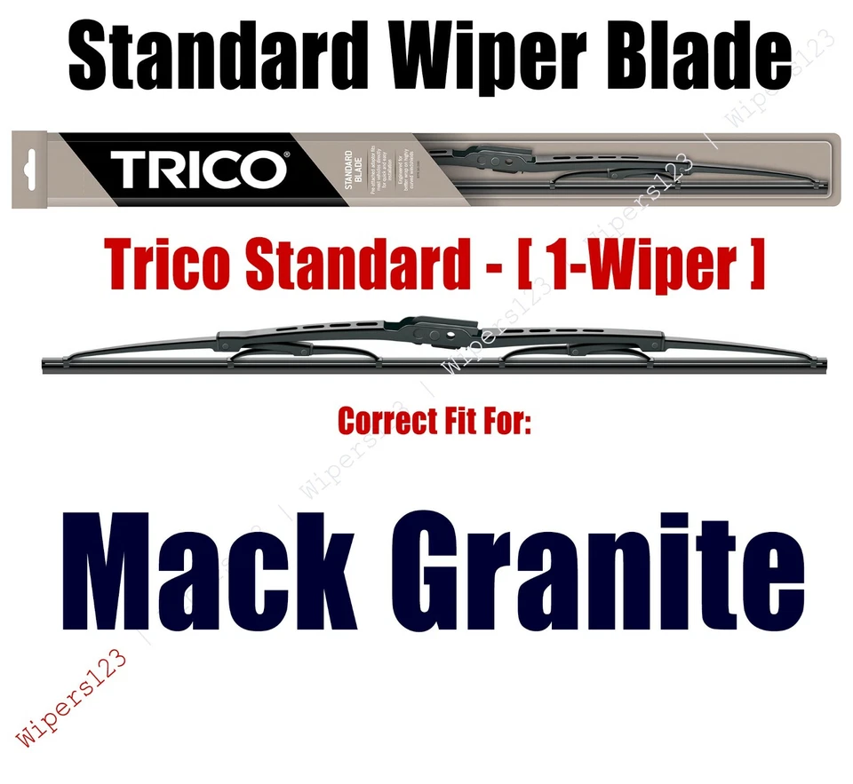 Limpiaparabrisas - Grado estándar - Ajuste 2019+ Mack Granite - (Cantidad 1) - 30200 Foto 1 de 1