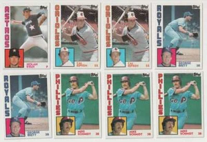 D5320: (50) 1984 Topps Baseball Cards, HOF - Bild 1 von 7