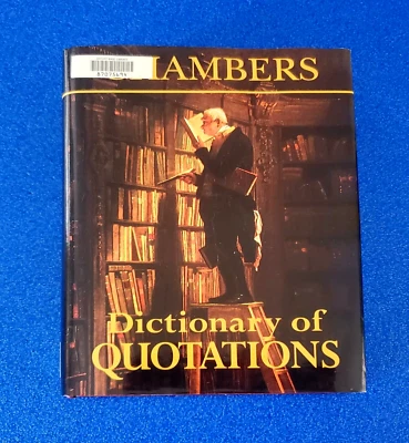DICTIONARY OF QUOTATIONS HARDCOVER WRITING & READING REFERENCE BOOK SHIPS FREE - Image 1 of 4