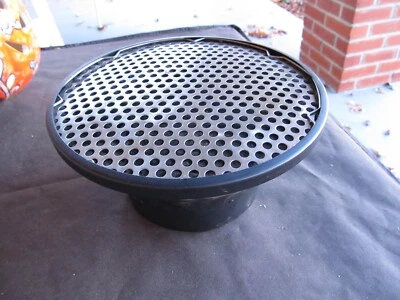 VINTAGE? NOS Flat Black SPUN  ALUMINUM VELOCITY STACK Fly Eye - Image 1 of 4