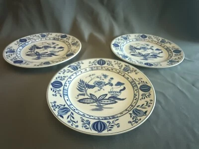 3 Kuchenteller Sandra Rich, Zwiebelmuster, d-21 cm - Bild 1 von 4