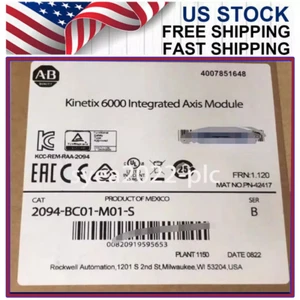New Allen-Bradly AB 2094-BC01-M01-S SER B Integrated Axis Module Kinetix 6000 - Picture 1 of 4