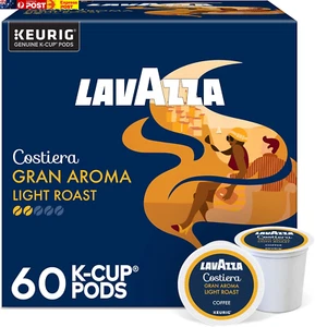 Gran Aroma Single-Serve Coffee K-Cups for Keurig Brewer, Medium Espresso Roast, - Picture 1 of 12