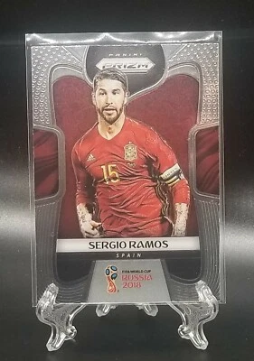 ⚽ 2018 Base PRIZM World Cup SERGIO RAMOS SPAIN ⚽ - Image 1 of 2