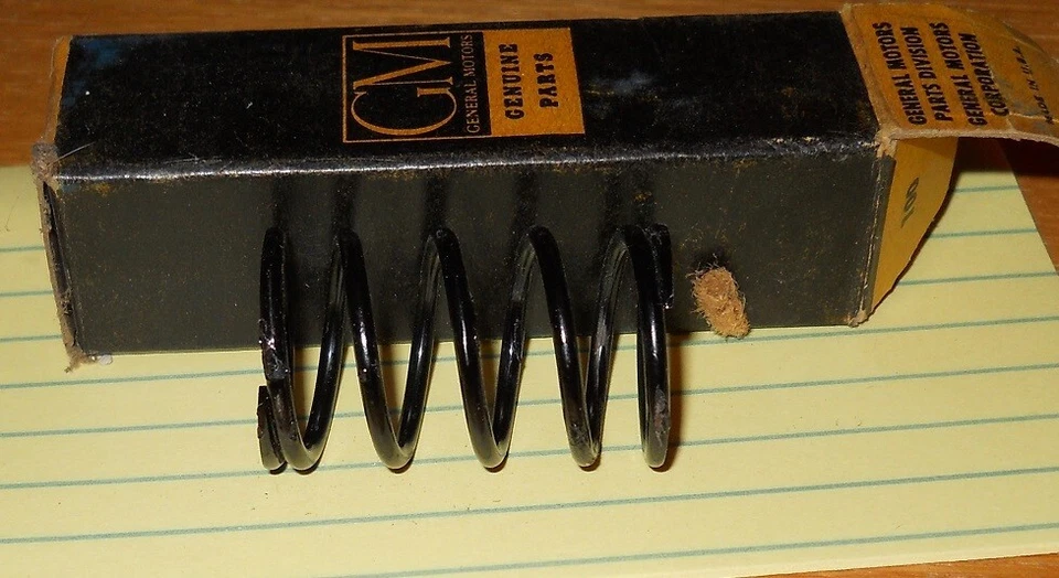 NOS 1962-65 Chevrolet Chevy II Nova 1960-65 Corvair Steering Shaft Spring Pair - Image 1 of 1