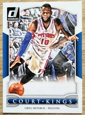 2014-15 Panini Donruss Court Kings #9 Greg Monroe - Pistons - image 1 of 2