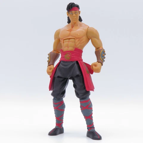Mortal Kombat Figure - 2011 Liu Kang - Jazwares Midway MK9 20th Anni 6" Cover