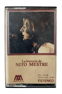 1982 Nito Mestre Cassette Argentina Rock en Español Tape Album Charly García RCA - Image 1 of 4