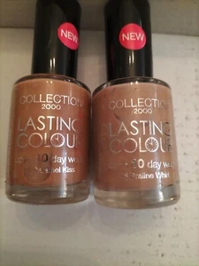 X2 Collection Nail Polish Caramel Kiss Praline Whirl Nude Neutral Natural Camel - Picture 1 of 8
