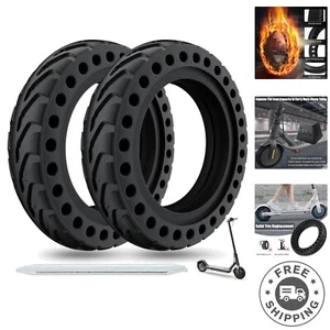 Shock-Absorbing Solid Tire for Xiaomi M365 - 8 1/2'' Front and Rear Replacement - Picture 1 of 9