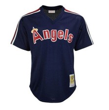 Authentic Mitchell & Ness California Angels #29 Baseball Jersey Mens $100