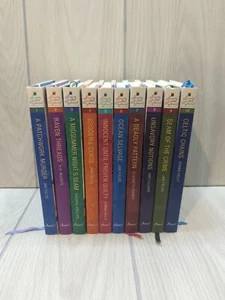 Lot Of 10 Annie's Quilted Mysteries. #'s 1-10 Hardback w/DJ Like New - Picture 1 of 8