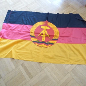 ORIGINAL Alte Vintage DDR Fahne / Flagge (JJ3) - Bild 1 von 8