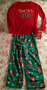 Santa’s Fave Pajamas 4 NWT $32 Flame Resistant Christmas Boy Girl FREE SHIPPING - Picture 1 of 11