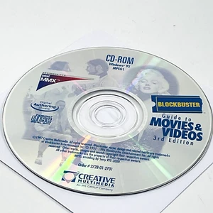 Blockbuster Guide To Movies and Videos 3rd Edition Rare Sony VAIO Software 1997 - Picture 1 of 3