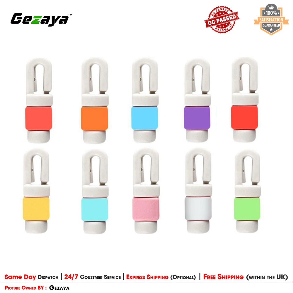 Cable Wire Handfree Protector Holder For iPhone iPad Samsung Mobile Phone Cover - Image 1 of 1