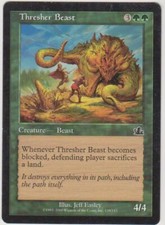 Magic MTG Tradingcard Prophecy 2000 Thresher Beast 128/143