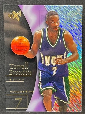 1997-98 EX2001 - #35 Terrell Brandon - Image 1 of 2